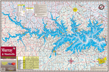 click to buy Lake Murray map